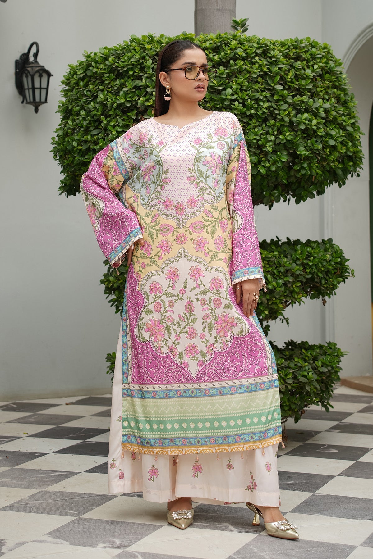 Maryams | Lawn Edit 26 | Lily - by Libasekhas UK - Registered Vendor of : Maryams - 100% Original Designer Dress