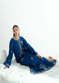 Umsha | Jardin De Luxe | Imperial Blue - by Libasekhas UK - Registered Vendor of : Umsha - 100% Original Designer Dress