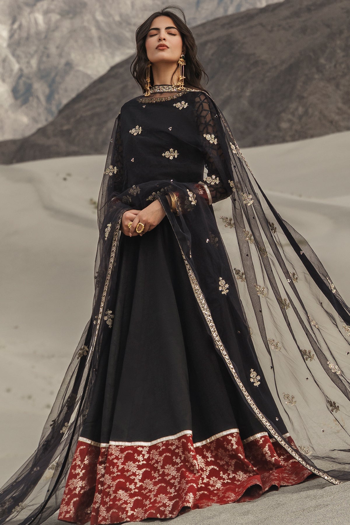Charizma | Festive Pret | 3 Pcs Stitched Raw Silk Pishwas CMA-6-485 - by Libasekhas UK - Registered Vendor of : Charizma - 100% Original Designer Dress