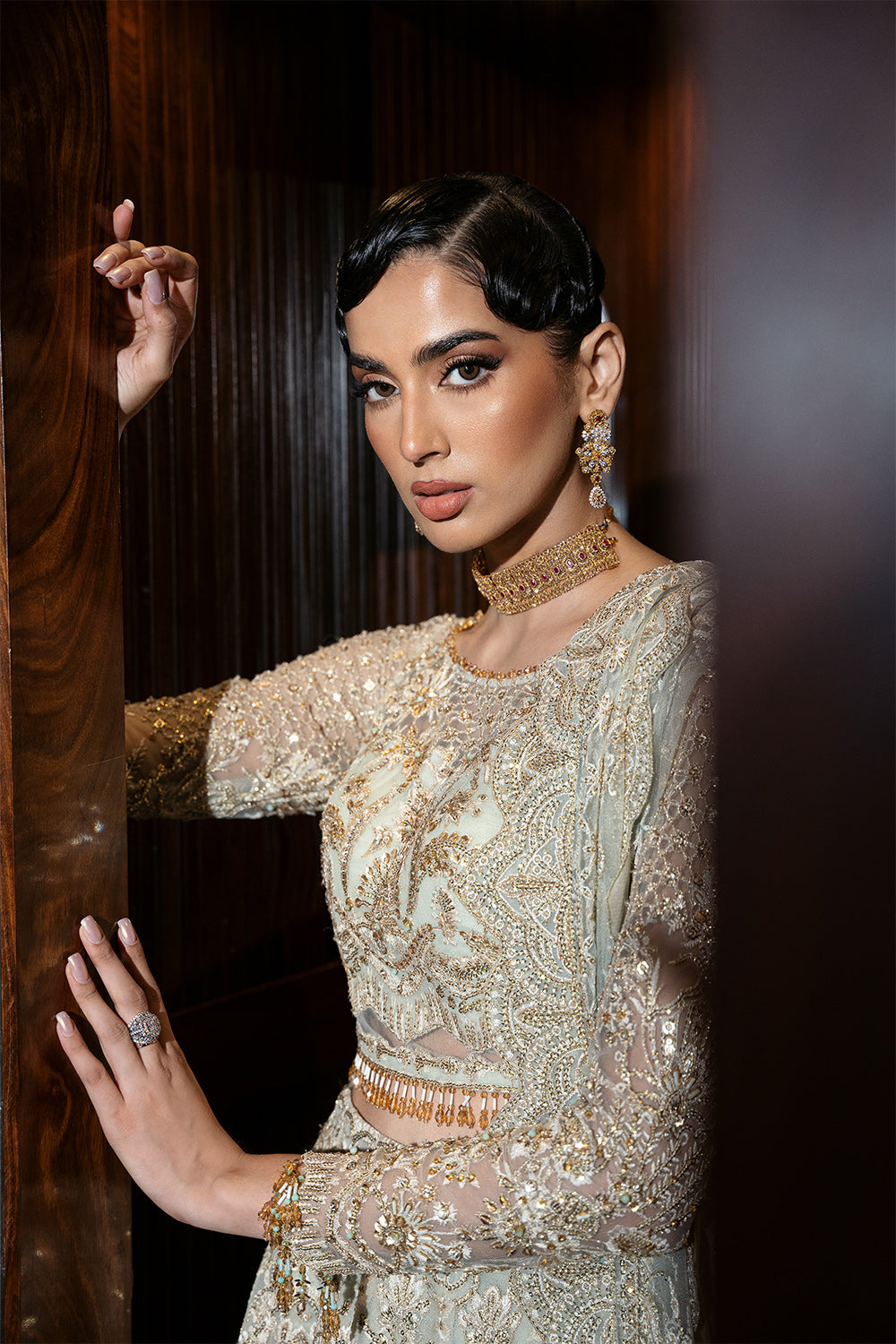 Saira Rizwan | Festive Formals 24 | LUCENT-SRF-D-02 - by - Libasekhas UK - Registered Vendor of : Saira Rizwan - 100% Original Designer Dresss