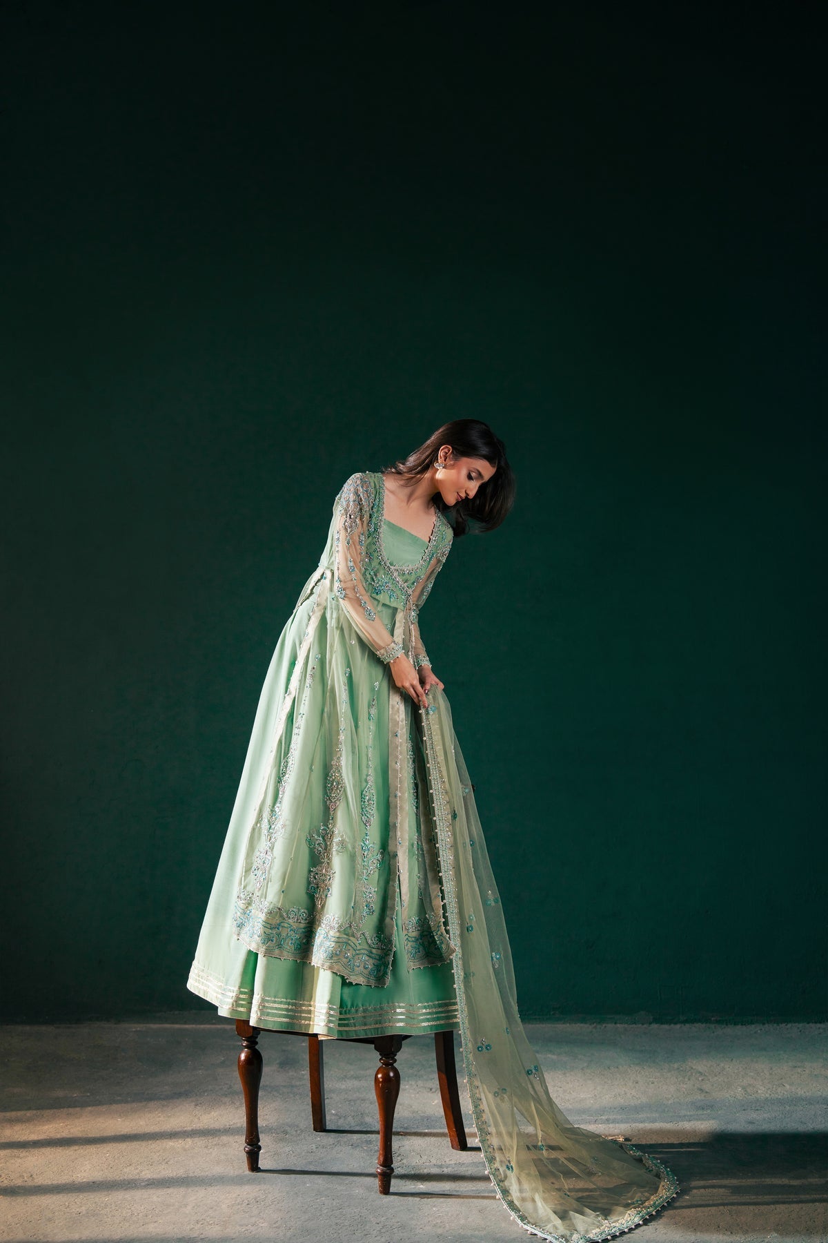 Malook | Rashq e Qamar | Feroza - by - Libasekhas UK - Registered Vendor of : Malook - 100% Original Designer Dresss