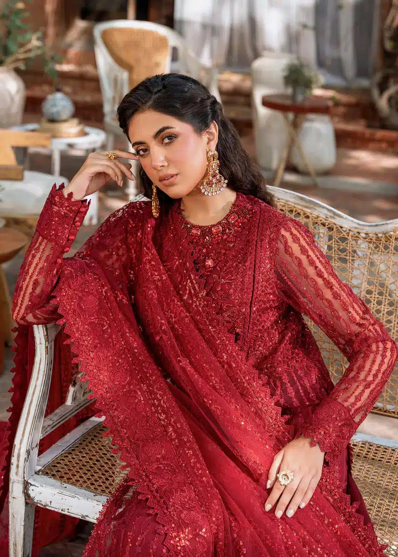 Akbar Aslam | Mastani Wedding Formals 23 | Gul Mohr - by - Libasekhas UK - Registered Vendor of : Akbar Aslam - 100% Original Designer Dresss