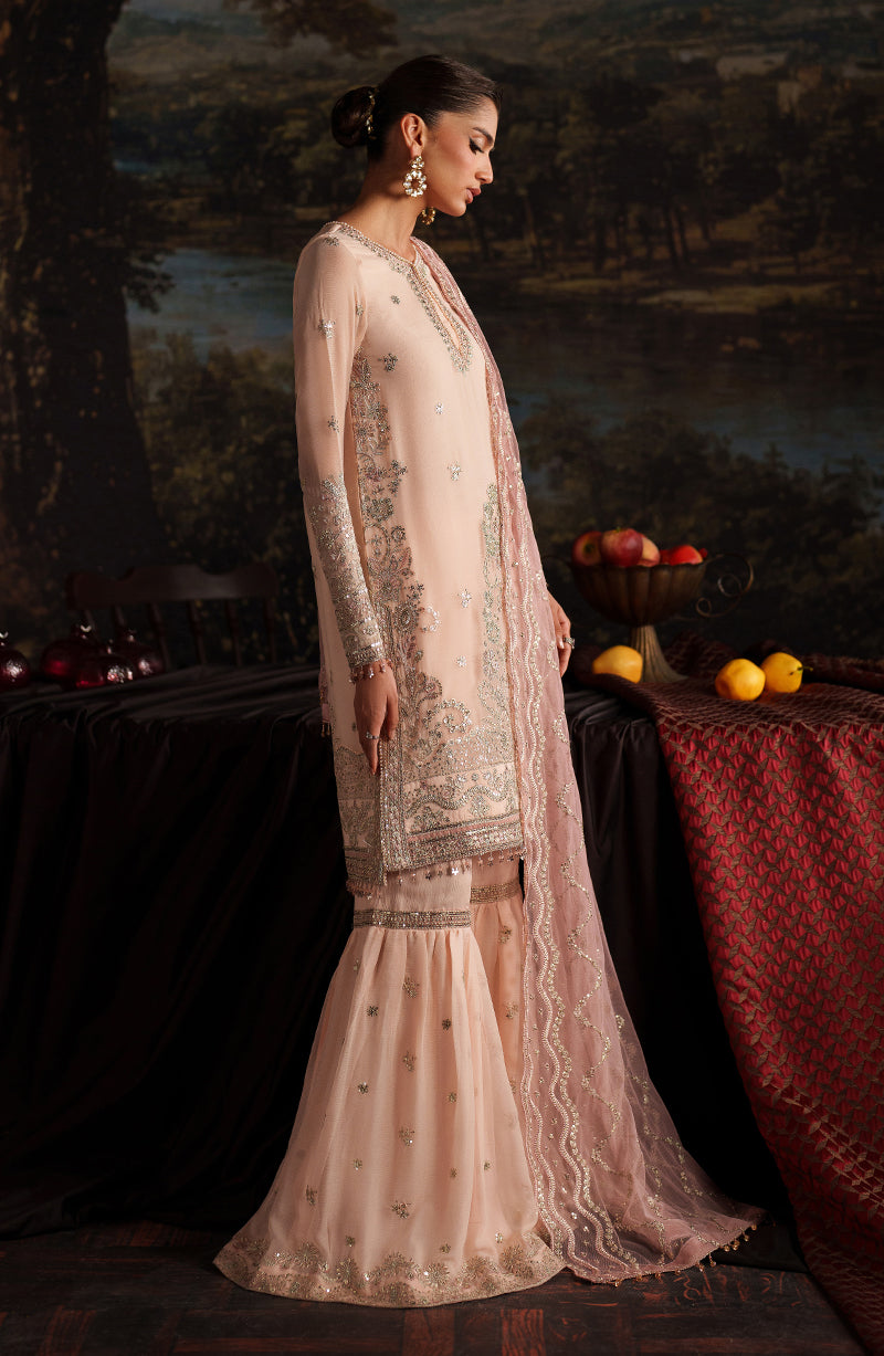 Zarif | Premium Chiffon | ZRF-PRC-08 LUCIA - by Libasekhas UK - Registered Vendor of : Zarif - 100% Original Designer Dress