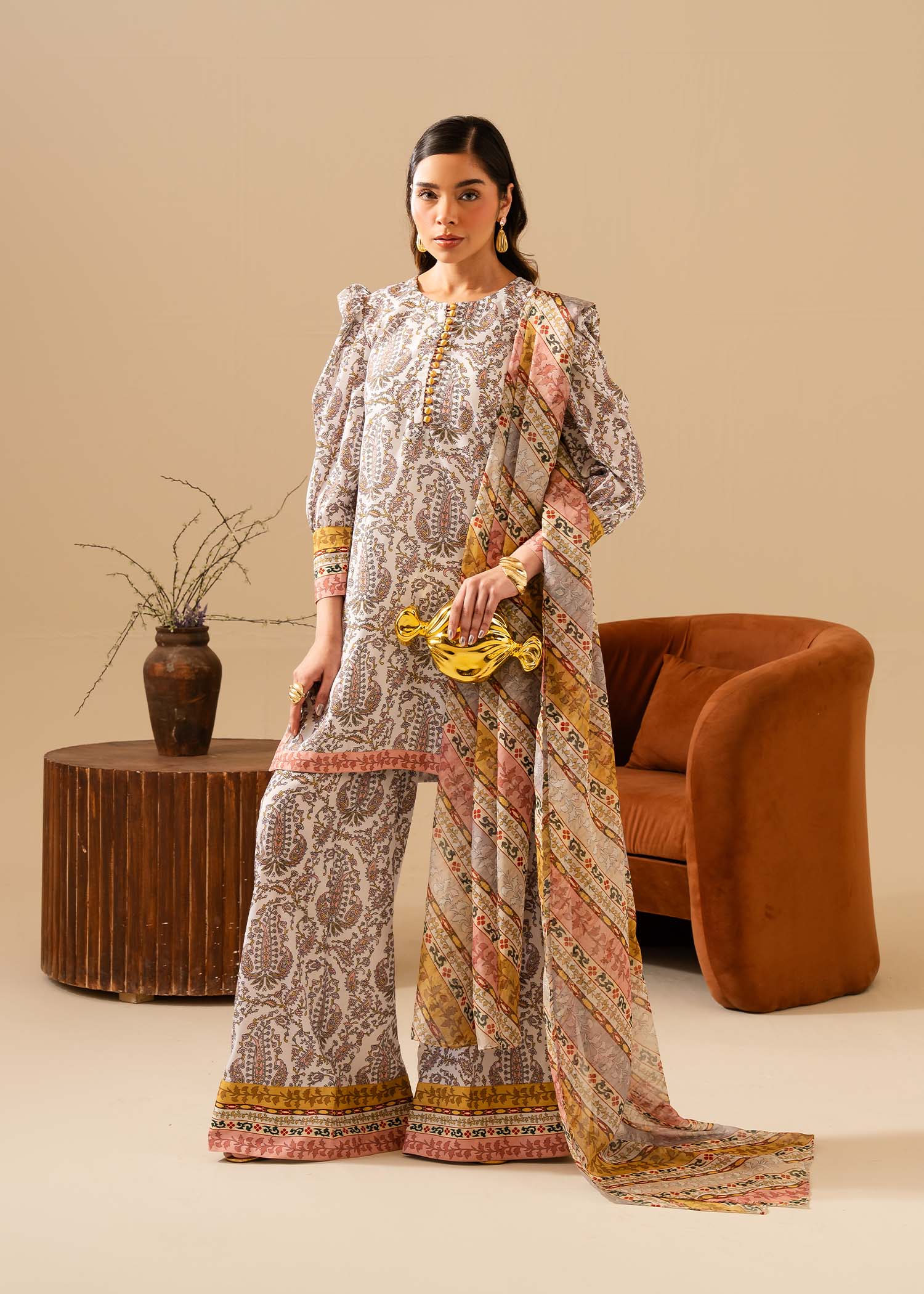 Maria Osama Khan | Retro Vol 3 | Milan - by - Libasekhas UK - Registered Vendor of : Maria Osama Khan - 100% Original Designer Dresss