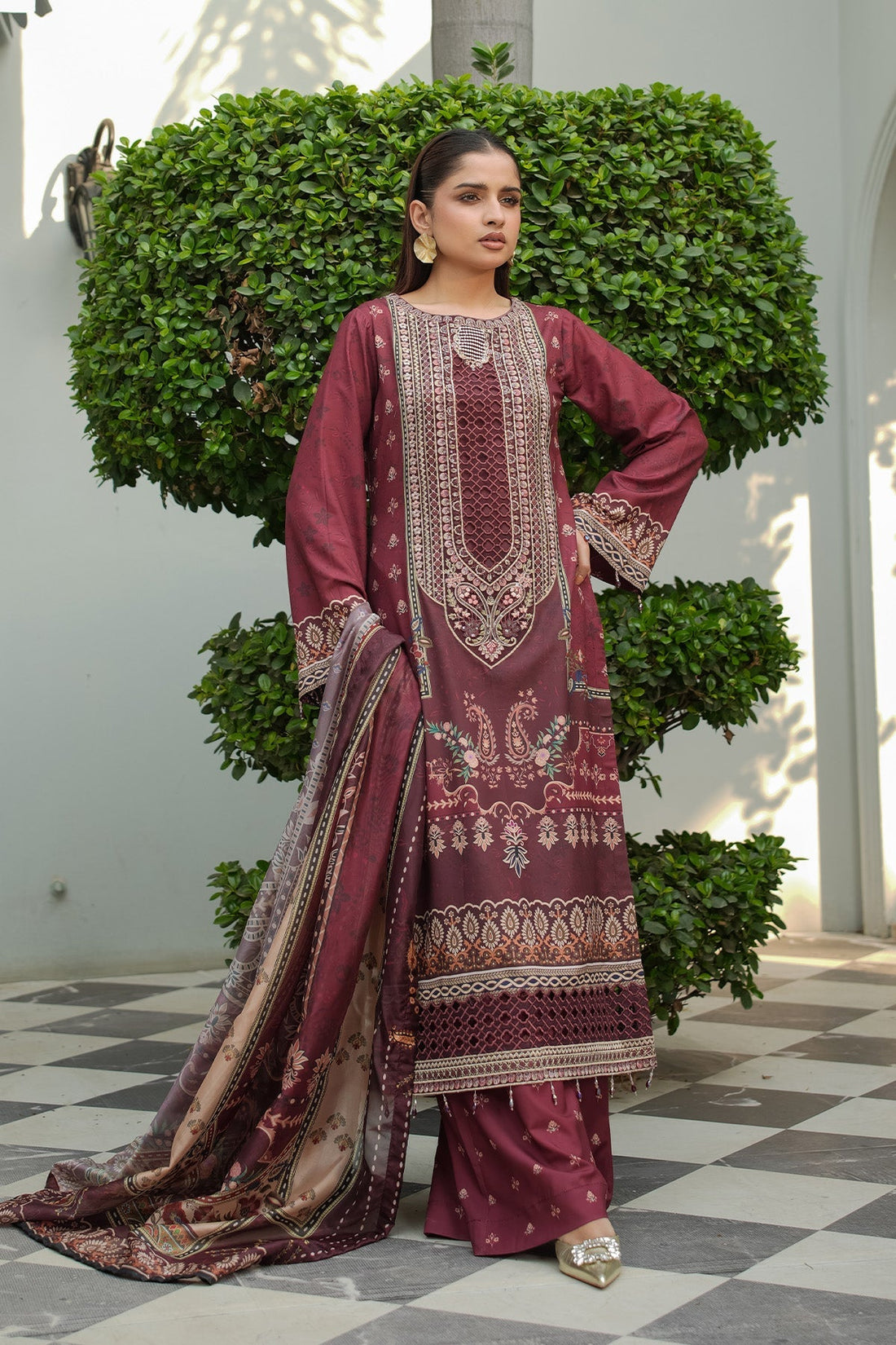 Maryams | Lawn Edit 26 | Bloom - by Libasekhas UK - Registered Vendor of : Maryams - 100% Original Designer Dress