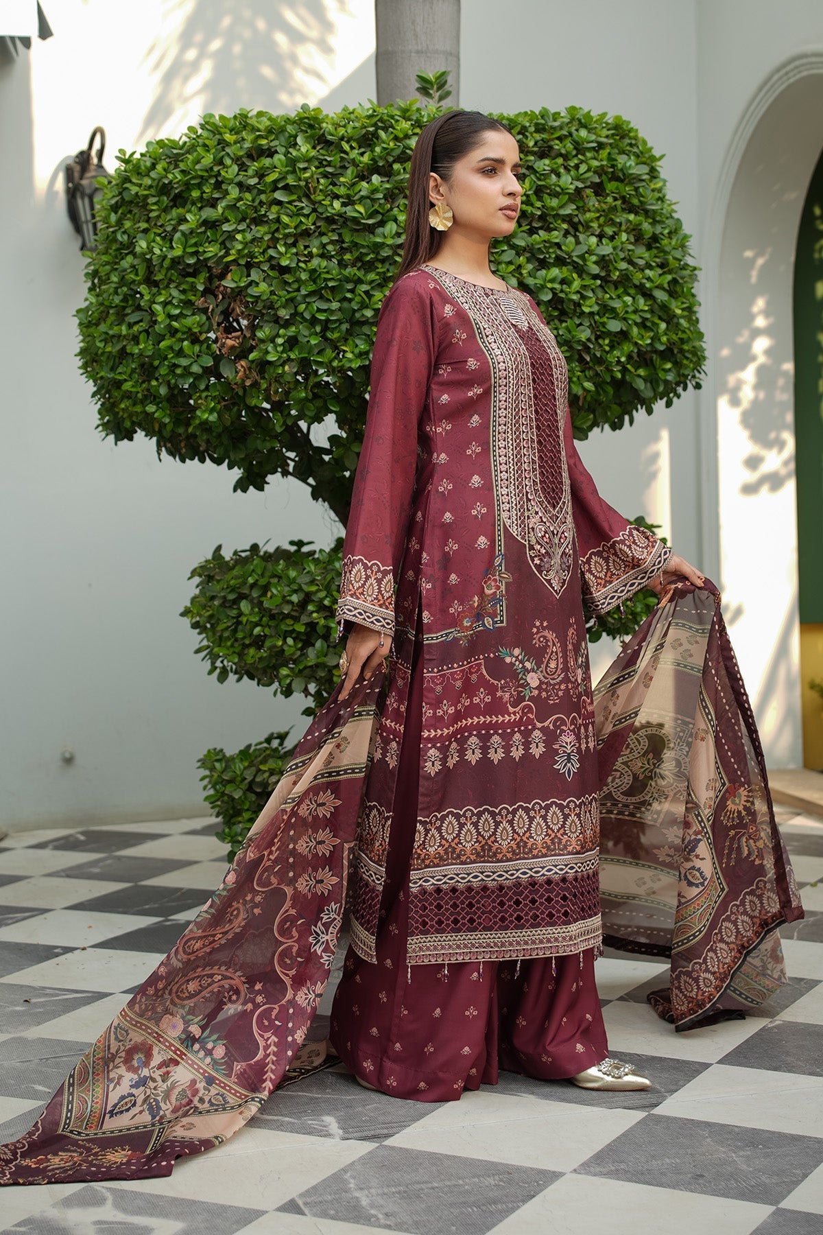 Maryams | Lawn Edit 26 | Bloom - by Libasekhas UK - Registered Vendor of : Maryams - 100% Original Designer Dress