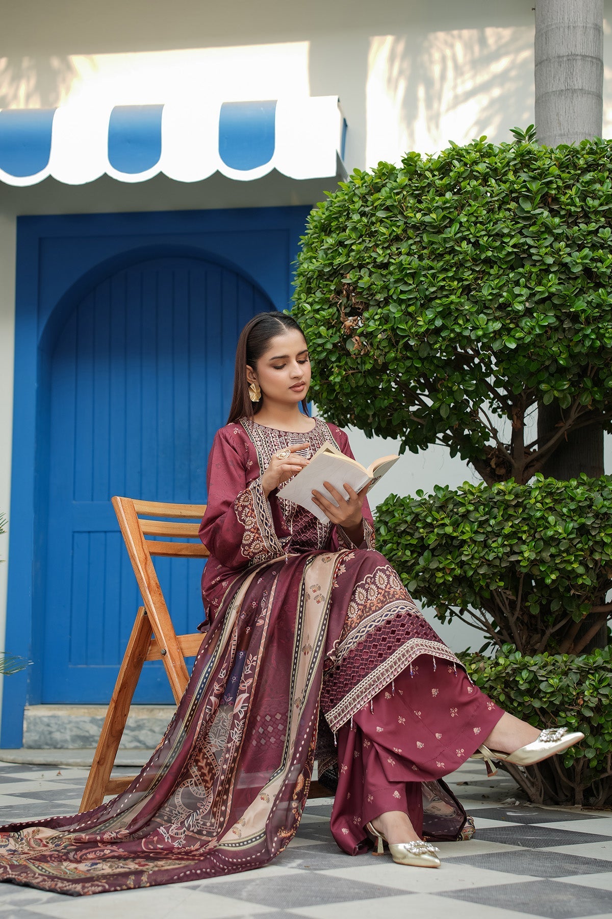 Maryams | Lawn Edit 26 | Bloom - by Libasekhas UK - Registered Vendor of : Maryams - 100% Original Designer Dress