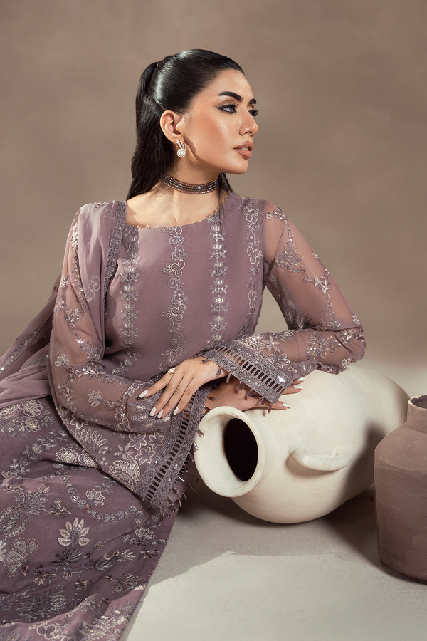 Lavish Premium | Afsanah Formals | MAUVE MYSTIQUE - by Libasekhas UK - Registered Vendor of : Lavish premium - 100% Original Designer Dress