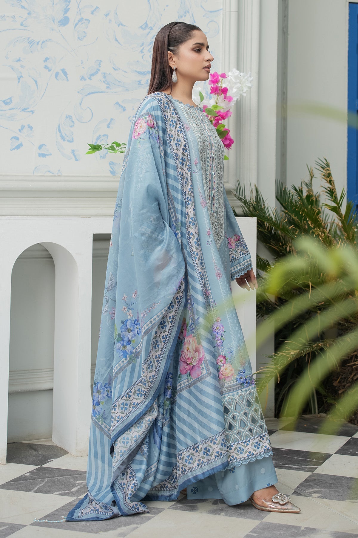 Maryams | Lawn Edit 26 | Petal - by Libasekhas UK - Registered Vendor of : Maryams - 100% Original Designer Dress