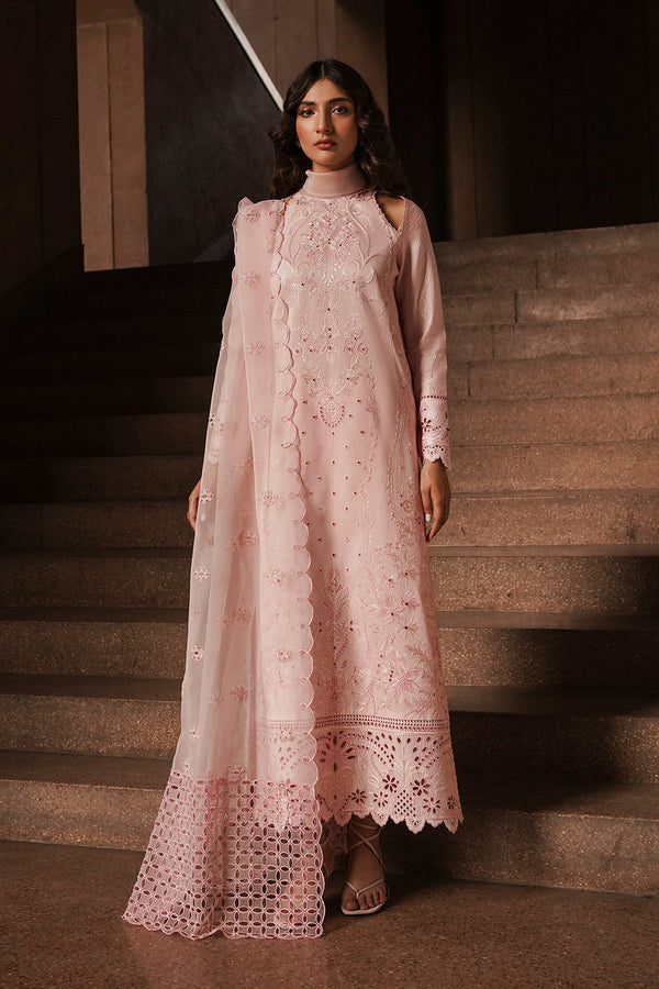 Afrozeh | Chikankari Lawn 24 | Rosella - by - Libasekhas UK - Registered Vendor of : Afrozeh - 100% Original Designer Dresss