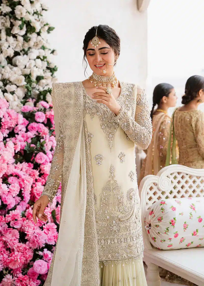 Akbar Aslam | Shadmani Luxury Formals 23 | Nahla - by - Libasekhas UK - Registered Vendor of : Akbar Aslam - 100% Original Designer Dresss