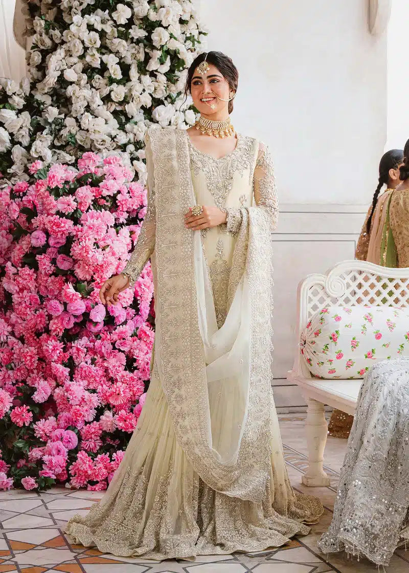 Akbar Aslam | Shadmani Luxury Formals 23 | Nahla - by - Libasekhas UK - Registered Vendor of : Akbar Aslam - 100% Original Designer Dresss