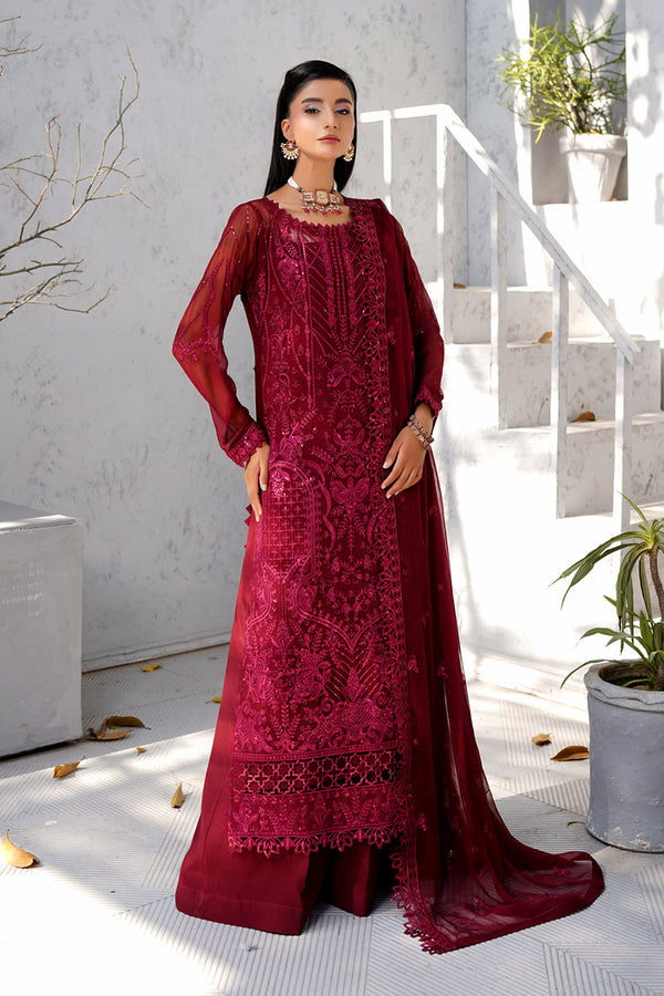 Maryams | Afsanah Luxury Chiffon | Gulbahar - by - Libasekhas UK - Registered Vendor of : Maryams - 100% Original Designer Dresss