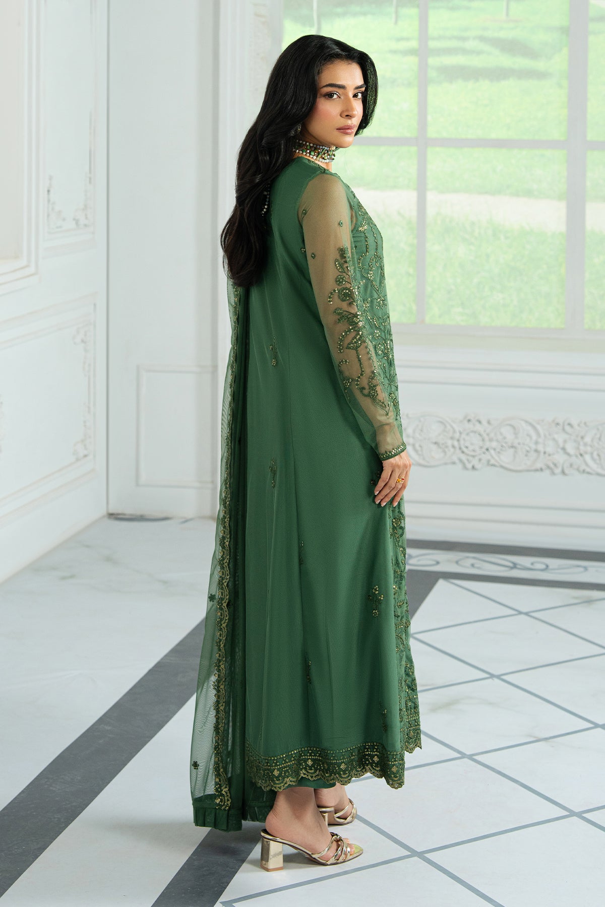 Zarif | Inara Formals | ZRI-07 ASLAAN - by - Libasekhas UK - Registered Vendor of : Zarif - 100% Original Designer Dresss