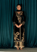 Umsha | Velvet Code | Midnight Aura - by Libasekhas UK - Registered Vendor of : Umsha - 100% Original Designer Dress