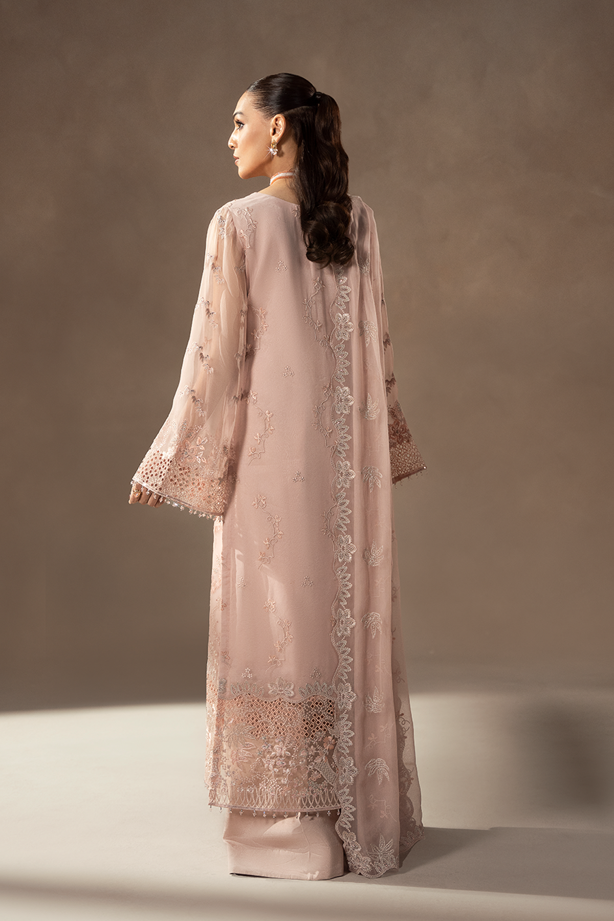 Lavish Premium | Afsanah Formals | BLUSH PETAL - by Libasekhas UK - Registered Vendor of : Lavish premium - 100% Original Designer Dress