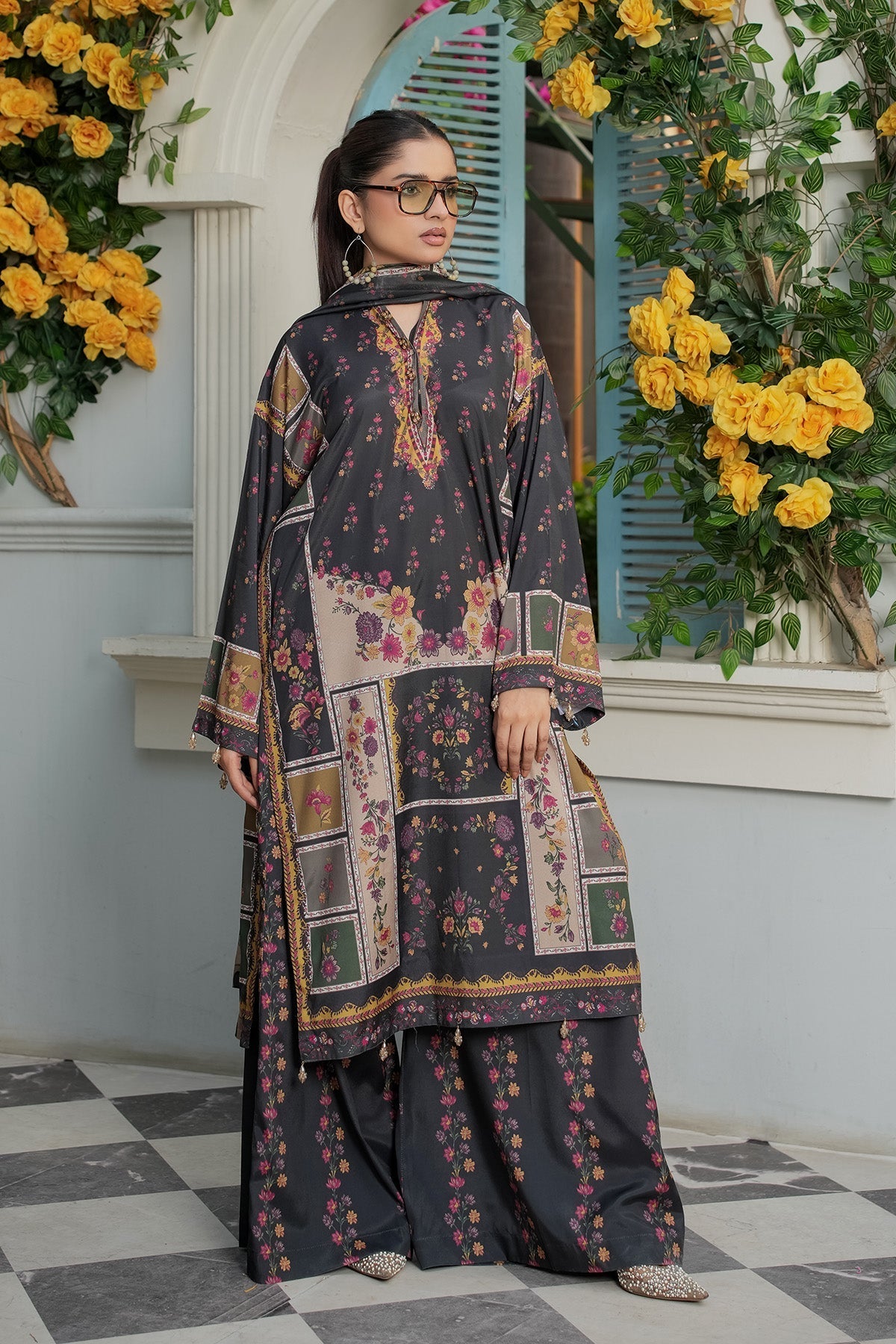 Maryams | Lawn Edit 26 | Clover - by Libasekhas UK - Registered Vendor of : Maryams - 100% Original Designer Dress