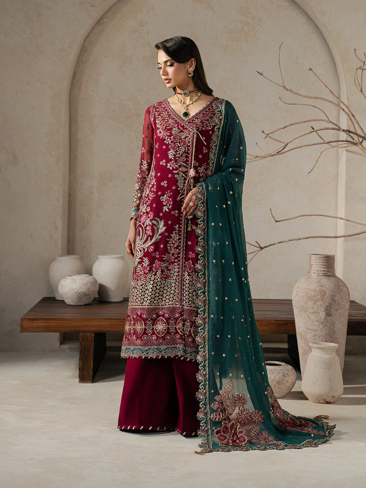 Gulaal | Inaaya Embroidered Chiffon 26 |Jinaan - by Libasekhas UK - Registered Vendor of : Gulaal - 100% Original Designer Dress