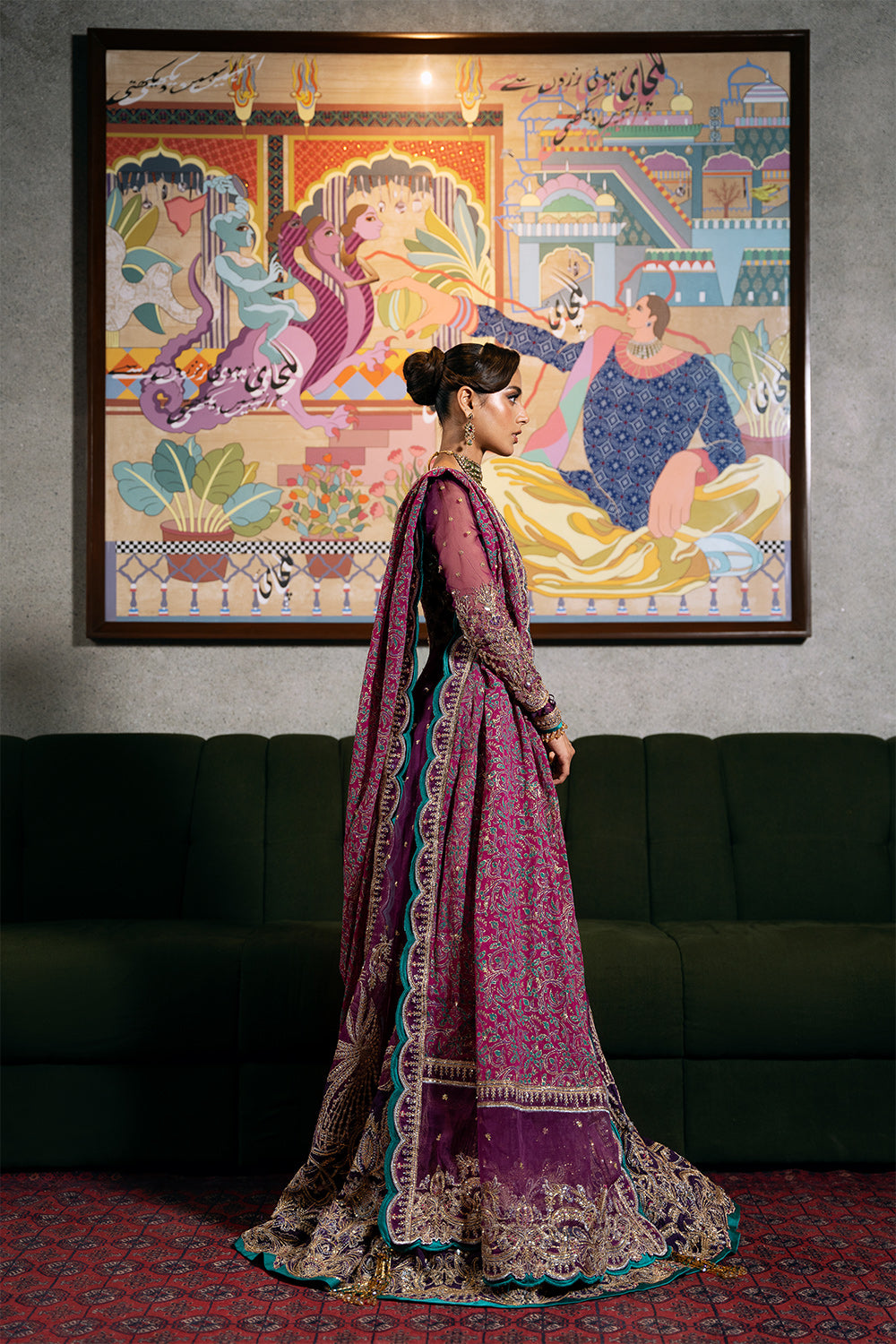 Saira Rizwan | Festive Formals 24 | LAVENA-SRF-D-05 - by - Libasekhas UK - Registered Vendor of : Saira Rizwan - 100% Original Designer Dresss