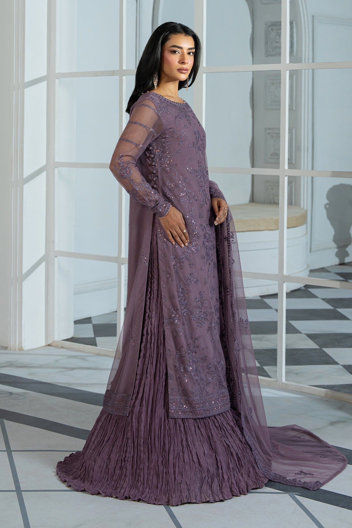 Zarif | Inara Formals | ZRI-03 NISA - by - Libasekhas UK - Registered Vendor of : Zarif - 100% Original Designer Dresss