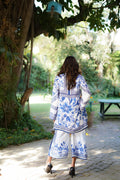 Erum Khan | Nue 25 | Ocean Harmony - by - Libasekhas UK - Registered Vendor of : Erum Khan - 100% Original Designer Dresss