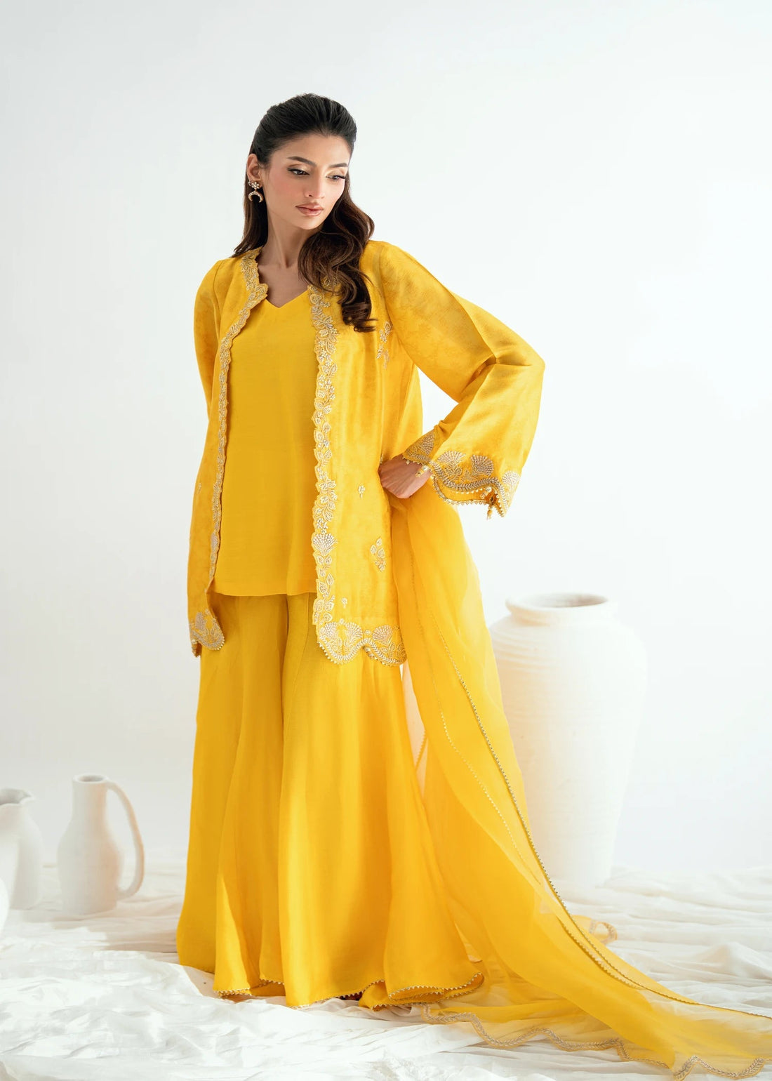 Umsha | Jardin De Luxe | Sun Veil - by Libasekhas UK - Registered Vendor of : Umsha - 100% Original Designer Dress