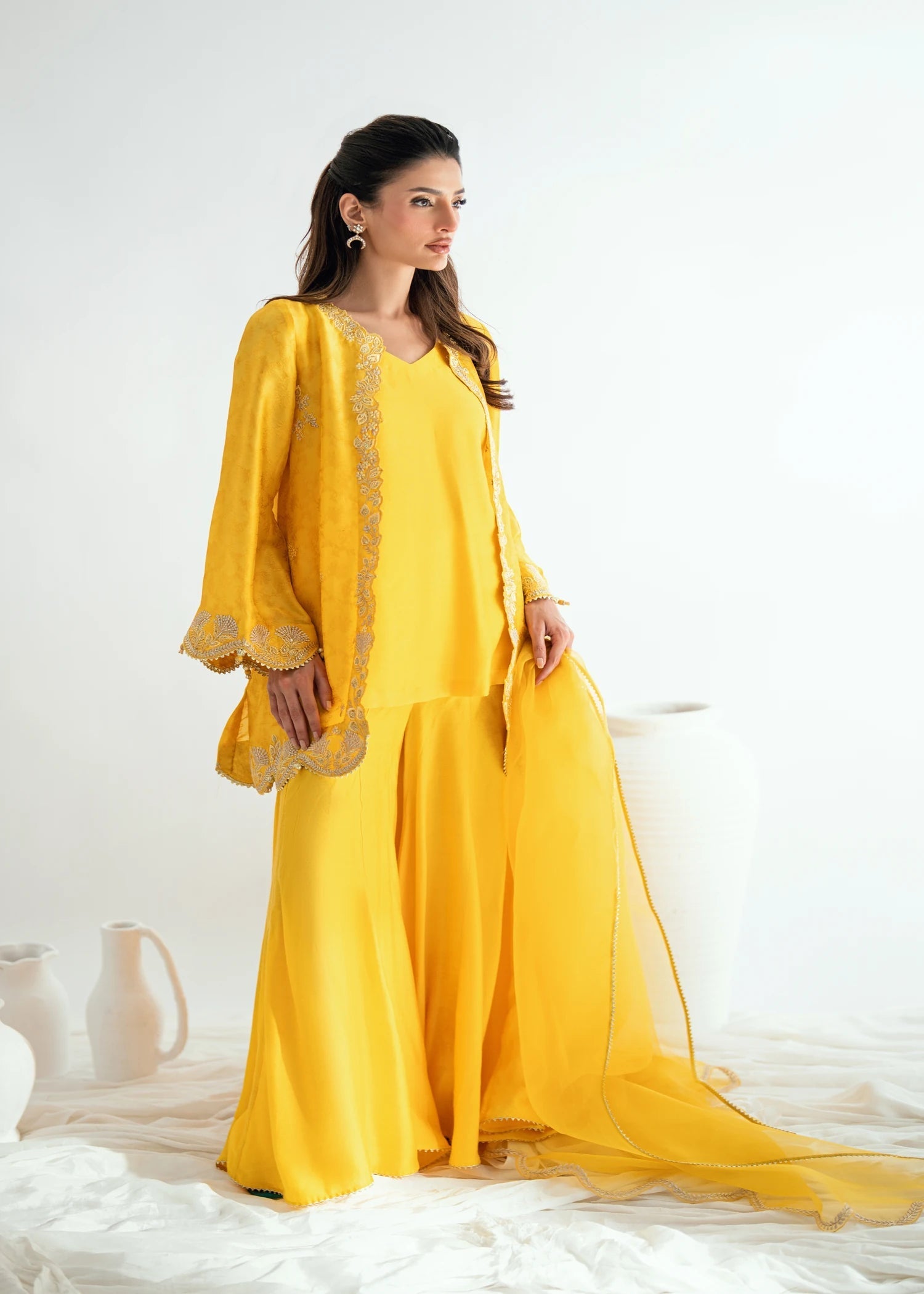 Umsha | Jardin De Luxe | Sun Veil - by Libasekhas UK - Registered Vendor of : Umsha - 100% Original Designer Dress