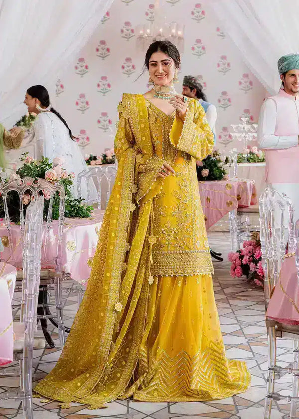 Akbar Aslam | Shadmani Luxury Formals 23 | Meena - by - Libasekhas UK - Registered Vendor of : Akbar Aslam - 100% Original Designer Dresss