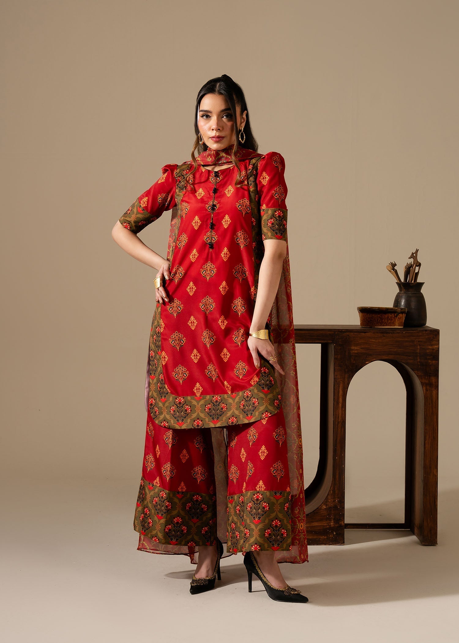 Maria Osama Khan | Retro Vol 3 | Bloom - by - Libasekhas UK - Registered Vendor of : Maria Osama Khan - 100% Original Designer Dresss