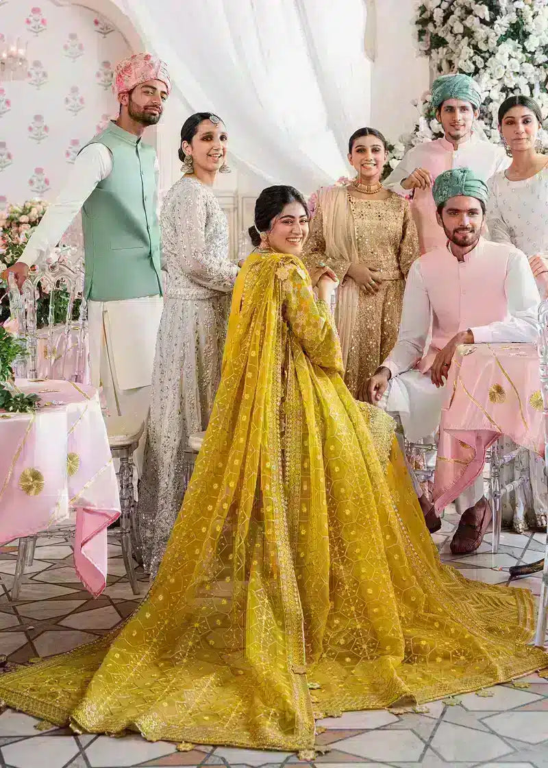Akbar Aslam | Shadmani Luxury Formals 23 | Meena - by - Libasekhas UK - Registered Vendor of : Akbar Aslam - 100% Original Designer Dresss