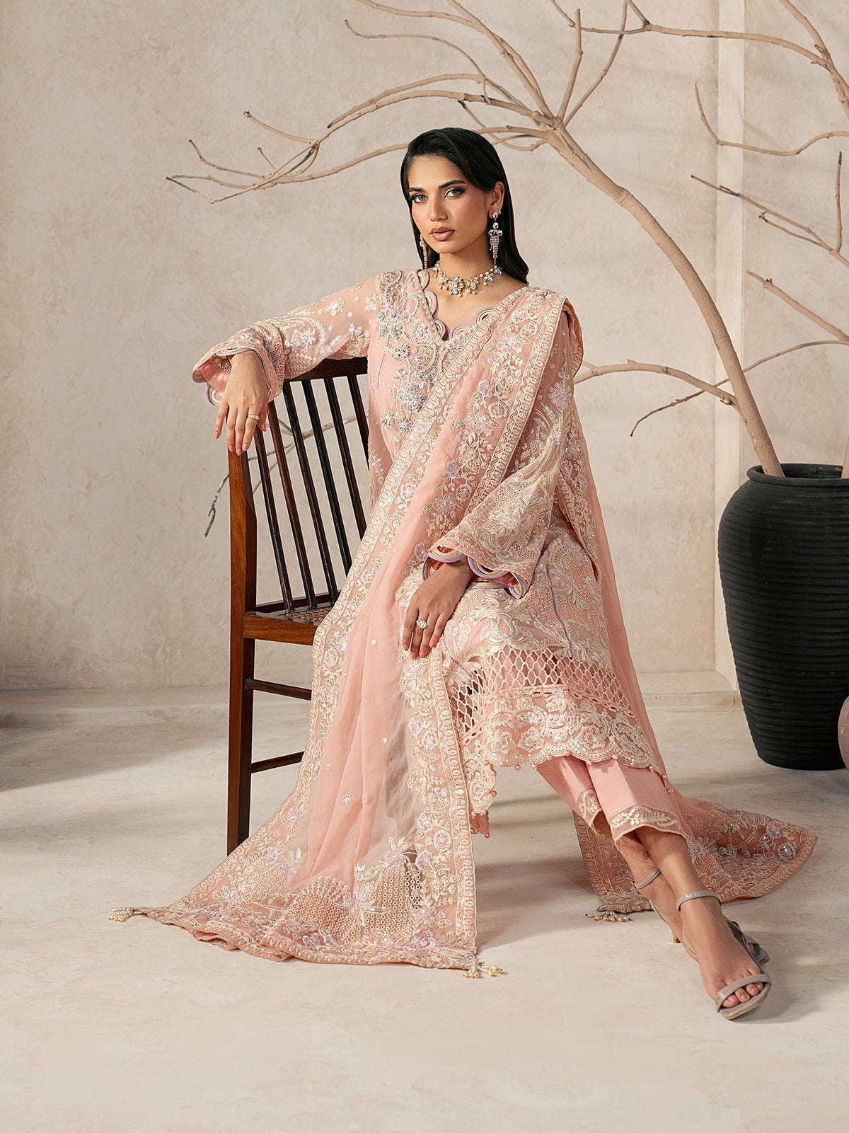 Gulaal | Inaaya Embroidered Chiffon 26 |Julian - by Libasekhas UK - Registered Vendor of : Gulaal - 100% Original Designer Dress