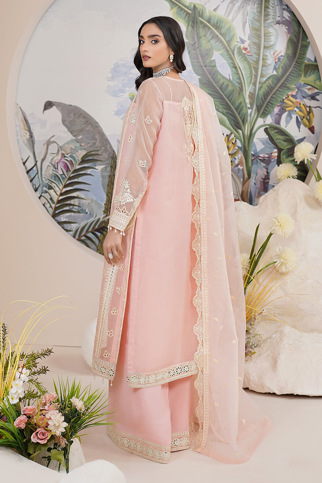 Maryams | Noir Luxe | GLIMMER-NOR-0104 - by Libasekhas UK - Registered Vendor of : Maryams - 100% Original Designer Dress