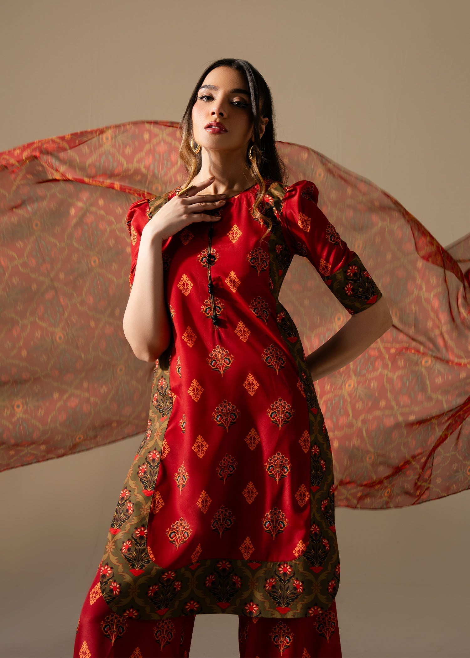 Maria Osama Khan | Retro Vol 3 | Bloom - by - Libasekhas UK - Registered Vendor of : Maria Osama Khan - 100% Original Designer Dresss