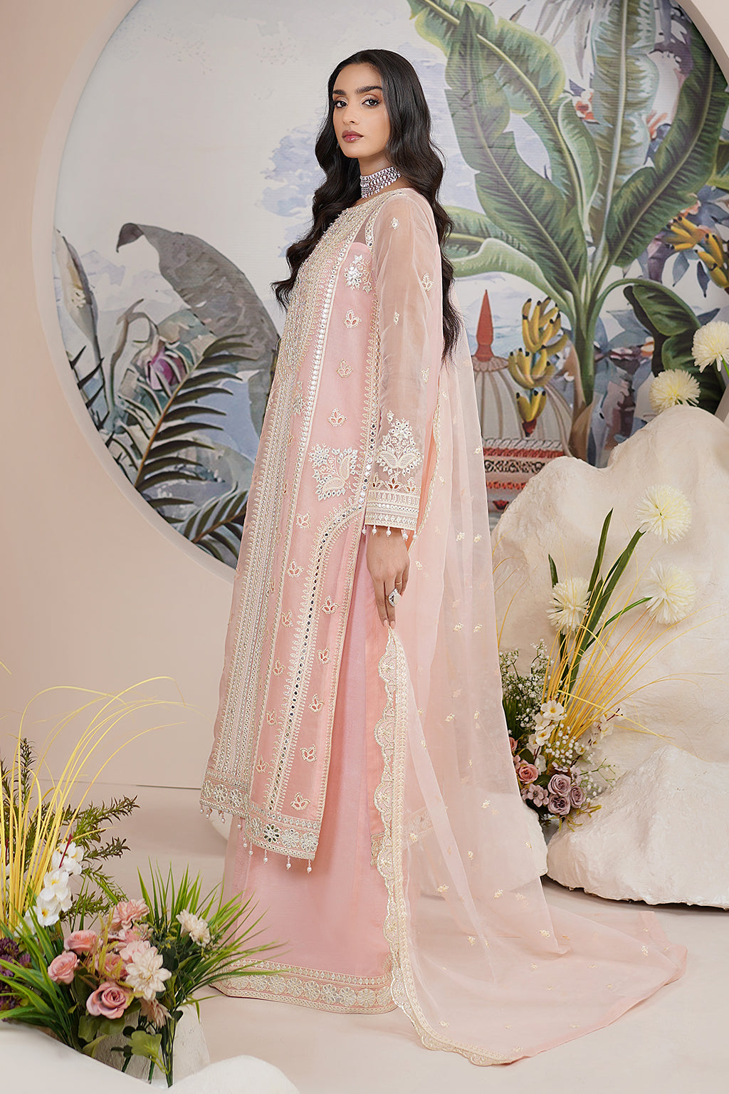 Maryams | Noir Luxe | GLIMMER-NOR-0104 - by Libasekhas UK - Registered Vendor of : Maryams - 100% Original Designer Dress