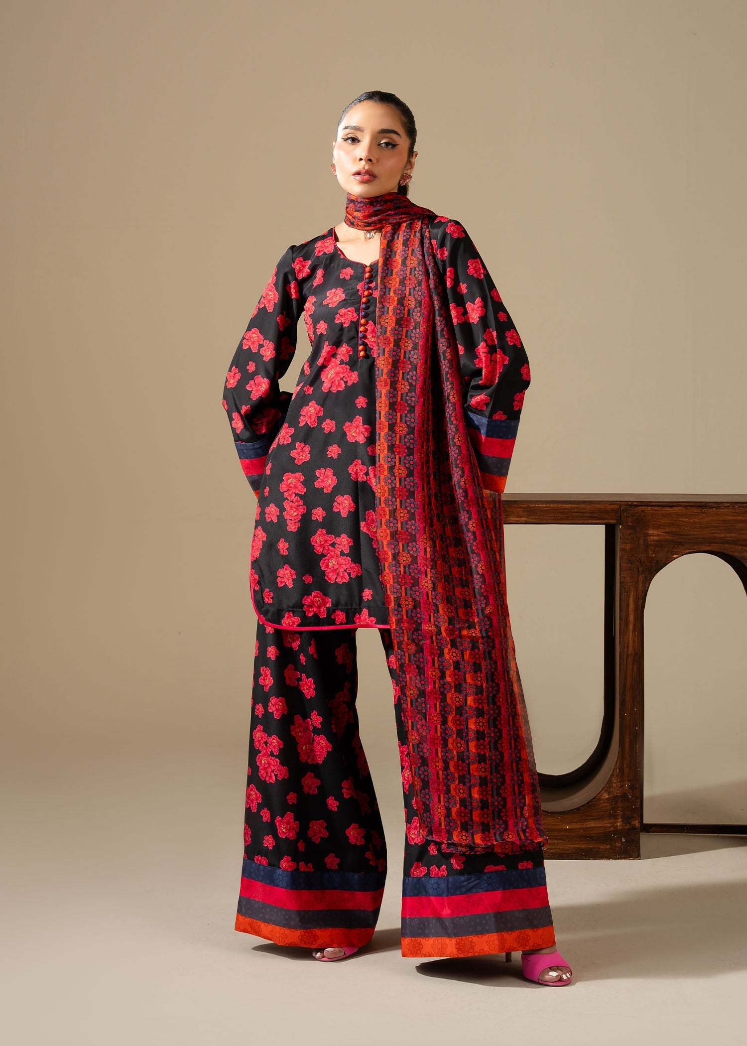 Maria Osama Khan | Retro Vol 3 | Boho - by - Libasekhas UK - Registered Vendor of : Maria Osama Khan - 100% Original Designer Dresss
