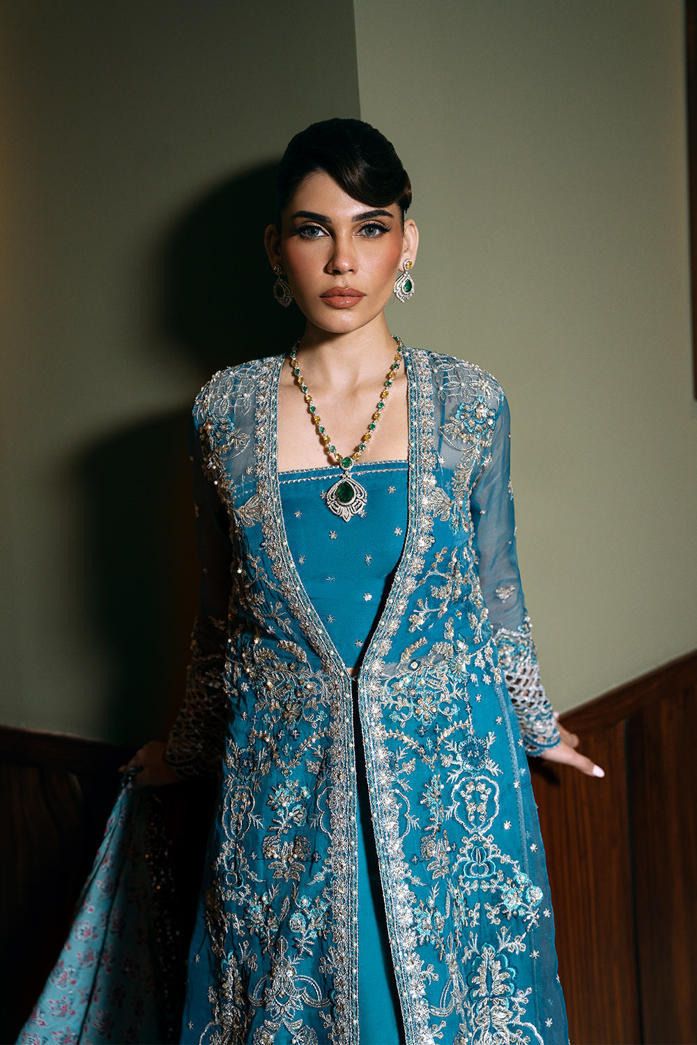 Saira Rizwan | Festive Formals 24 | ALORA-SRF-D-06 - by - Libasekhas UK - Registered Vendor of : Saira Rizwan - 100% Original Designer Dresss