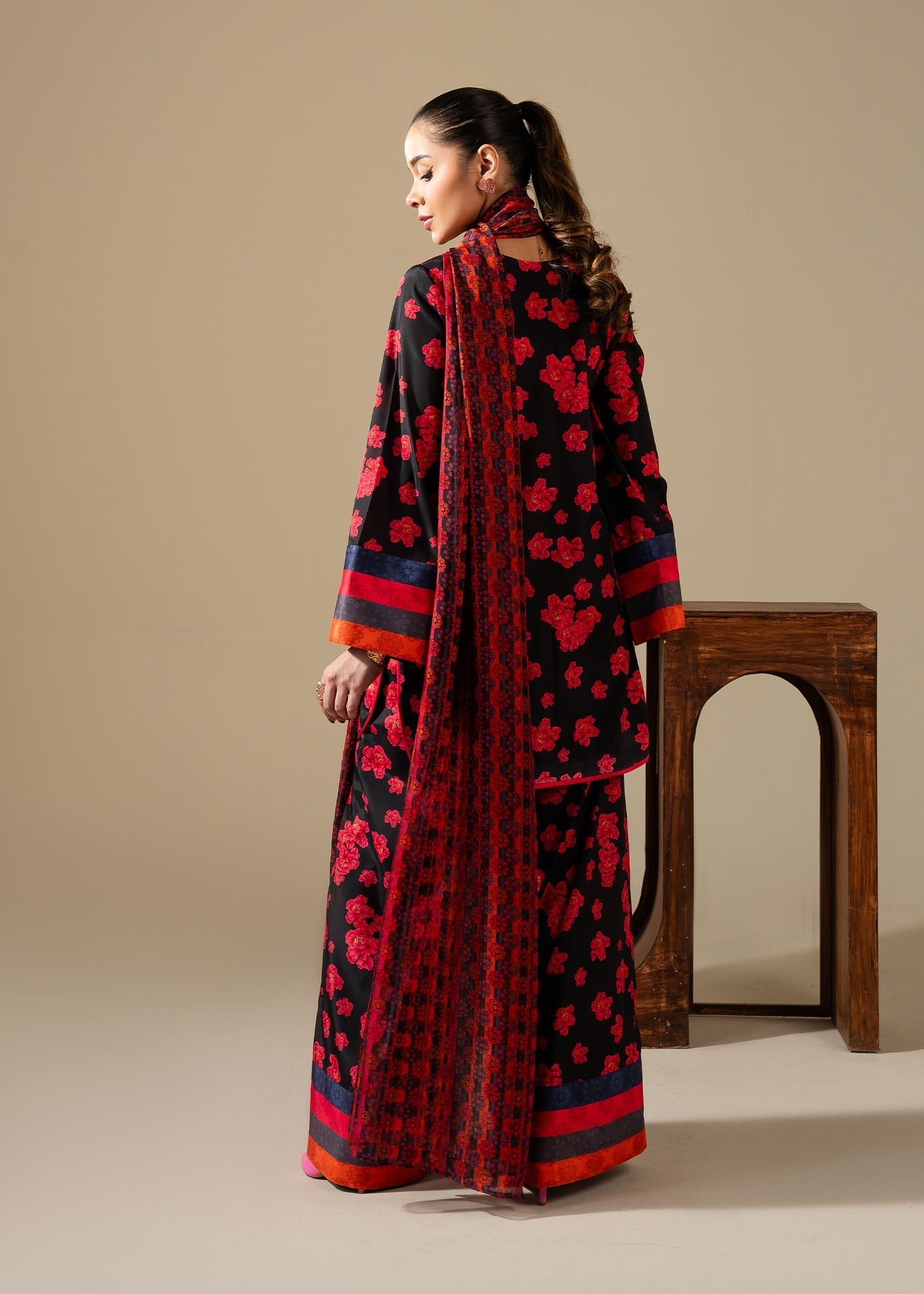 Maria Osama Khan | Retro Vol 3 | Boho - by - Libasekhas UK - Registered Vendor of : Maria Osama Khan - 100% Original Designer Dresss