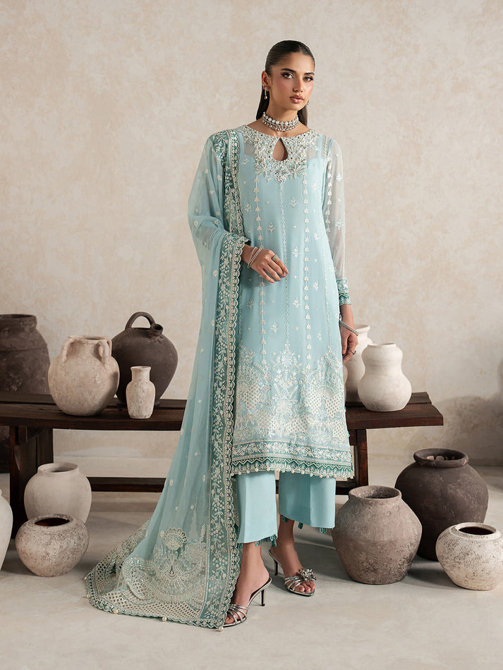 Gulaal | Inaaya Embroidered Chiffon 26 |Eileen - by Libasekhas UK - Registered Vendor of : Gulaal - 100% Original Designer Dress