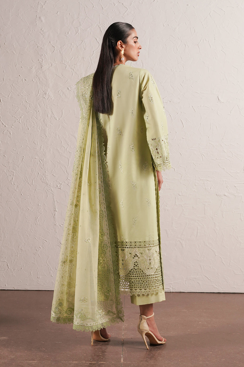 Afrozeh | Chikankari Lawn 24 | Kelly - by - Libasekhas UK - Registered Vendor of : Afrozeh - 100% Original Designer Dresss