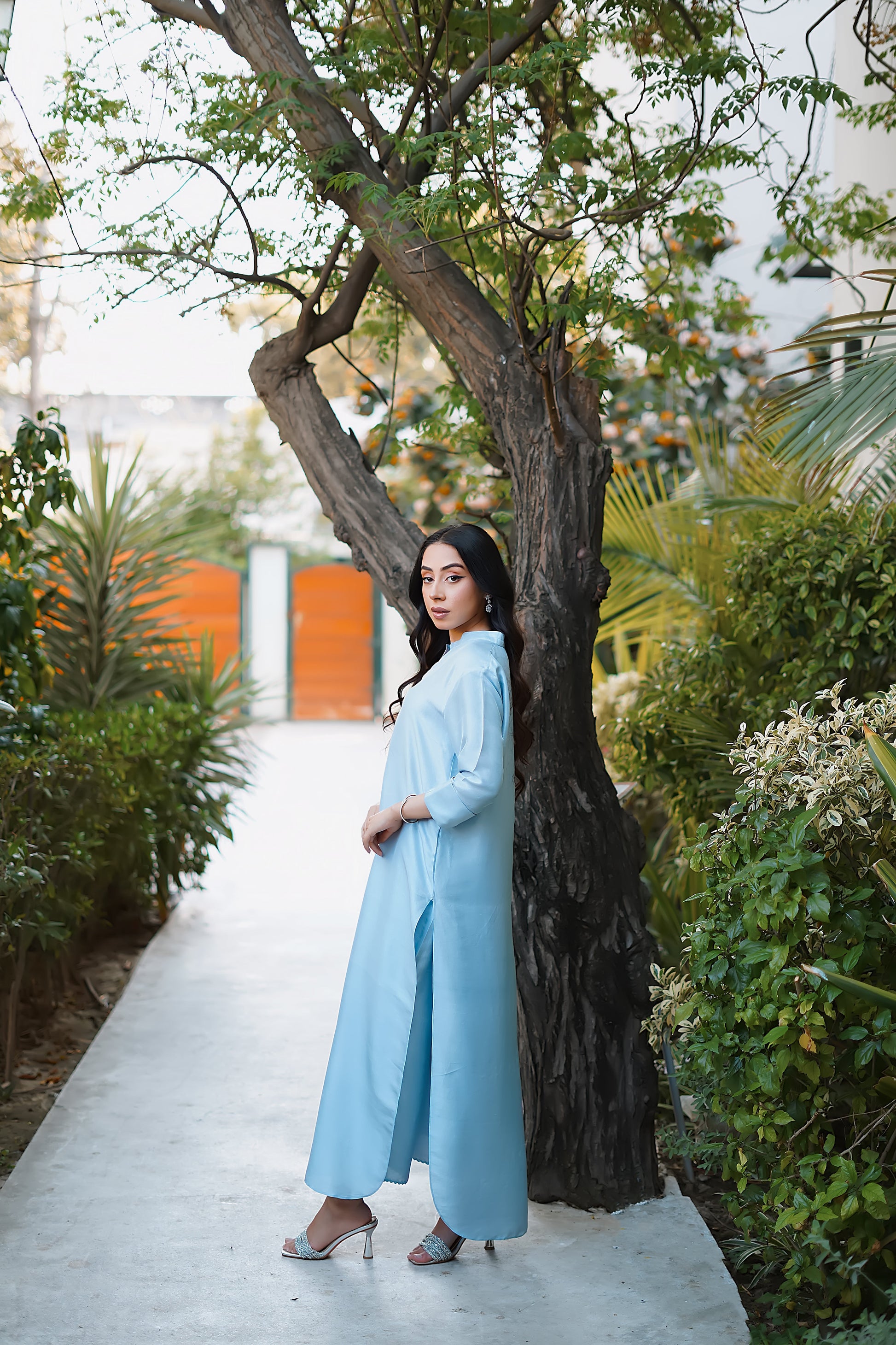 Erum Khan | Nue Pret | Serene Sky - by Libasekhas UK - Registered Vendor of : Erum Khan - 100% Original Designer Dress