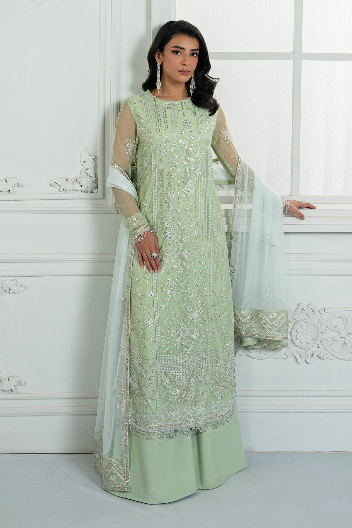 Zarif | Inara Formals | ZRI-04 YASMIN - by - Libasekhas UK - Registered Vendor of : Zarif - 100% Original Designer Dresss