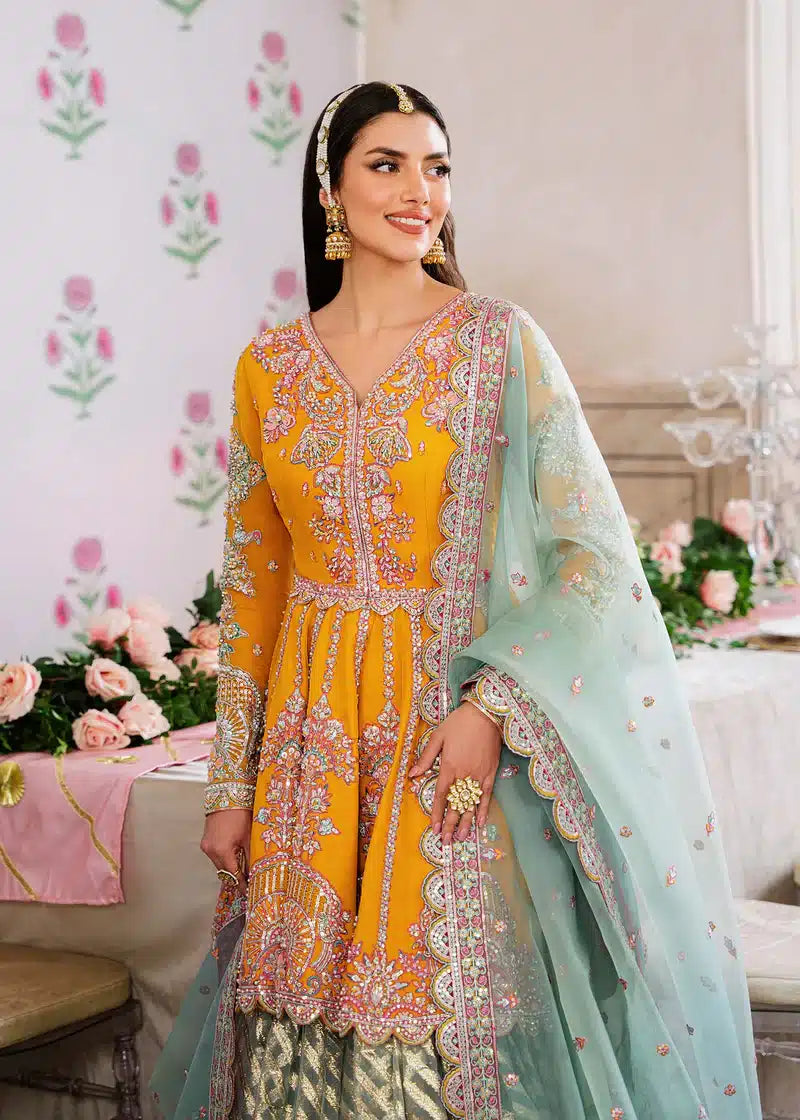 Akbar Aslam | Shadmani Luxury Formals 23 | Dilaab - by - Libasekhas UK - Registered Vendor of : Akbar Aslam - 100% Original Designer Dresss