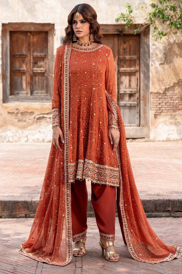 Charizma | Festive Pret | 3-Pcs Embroidered CMA-6-460 - by Libasekhas UK - Registered Vendor of : Charizma - 100% Original Designer Dress