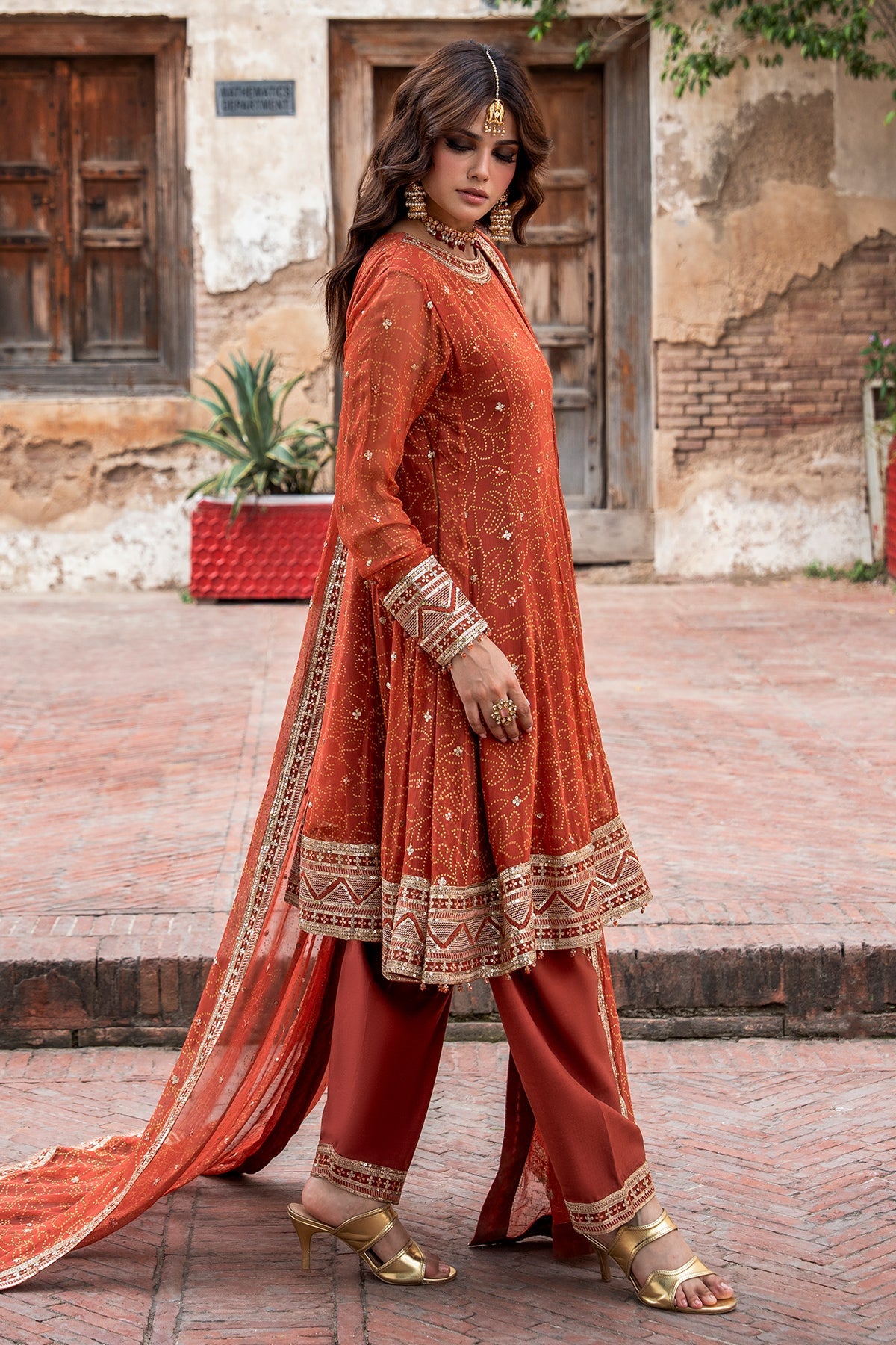 Charizma | Festive Pret | 3-Pcs Embroidered CMA-6-460 - by Libasekhas UK - Registered Vendor of : Charizma - 100% Original Designer Dress