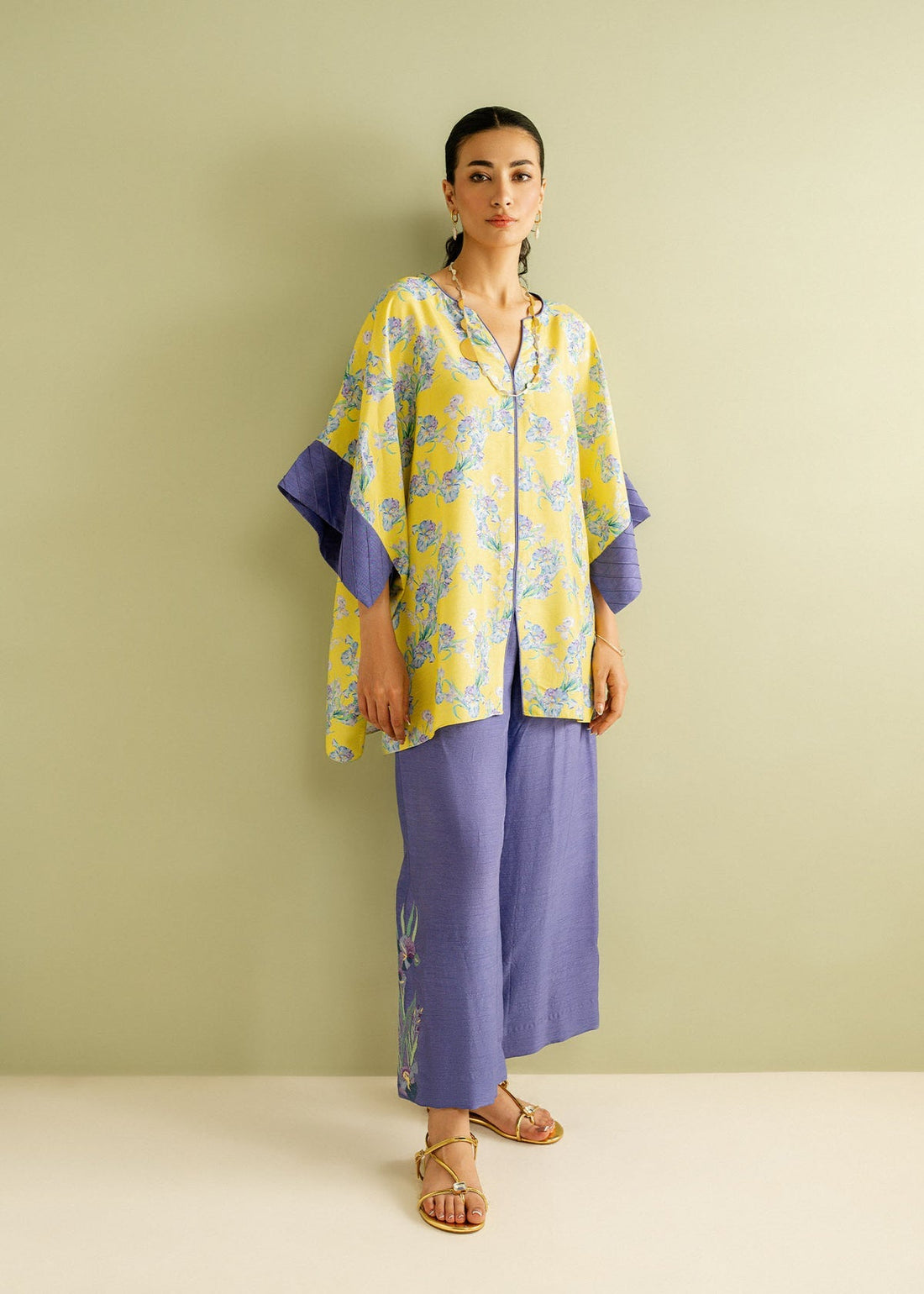 Mahgul | Ayanas Garden | Lemon Moon - by - Libasekhas UK - Registered Vendor of : Mahgul - 100% Original Designer Dresss
