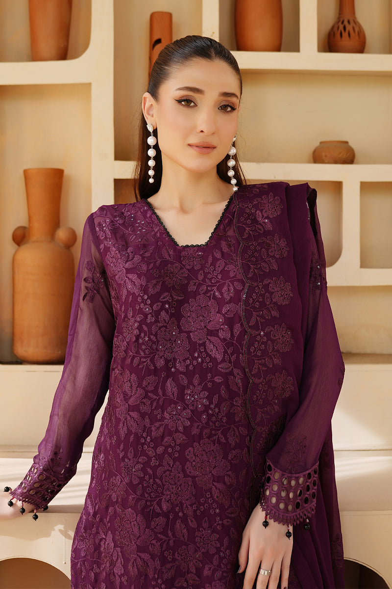Maryams | Afsaneh Luxury Chiffon | Minal - by - Libasekhas UK - Registered Vendor of : Maryams - 100% Original Designer Dresss