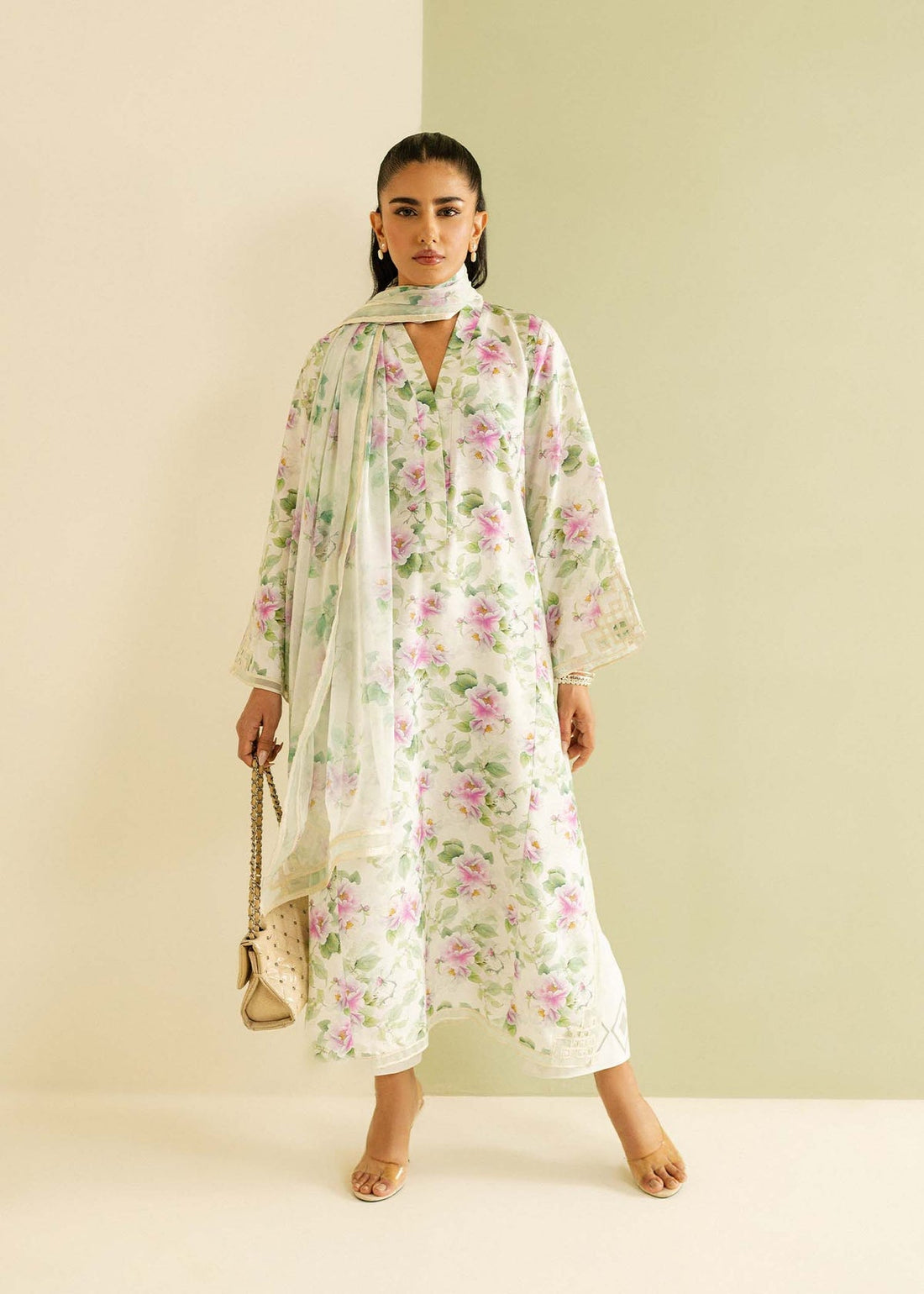 Mahgul | Ayanas Garden | Rose Reverie - by - Libasekhas UK - Registered Vendor of : Mahgul - 100% Original Designer Dresss
