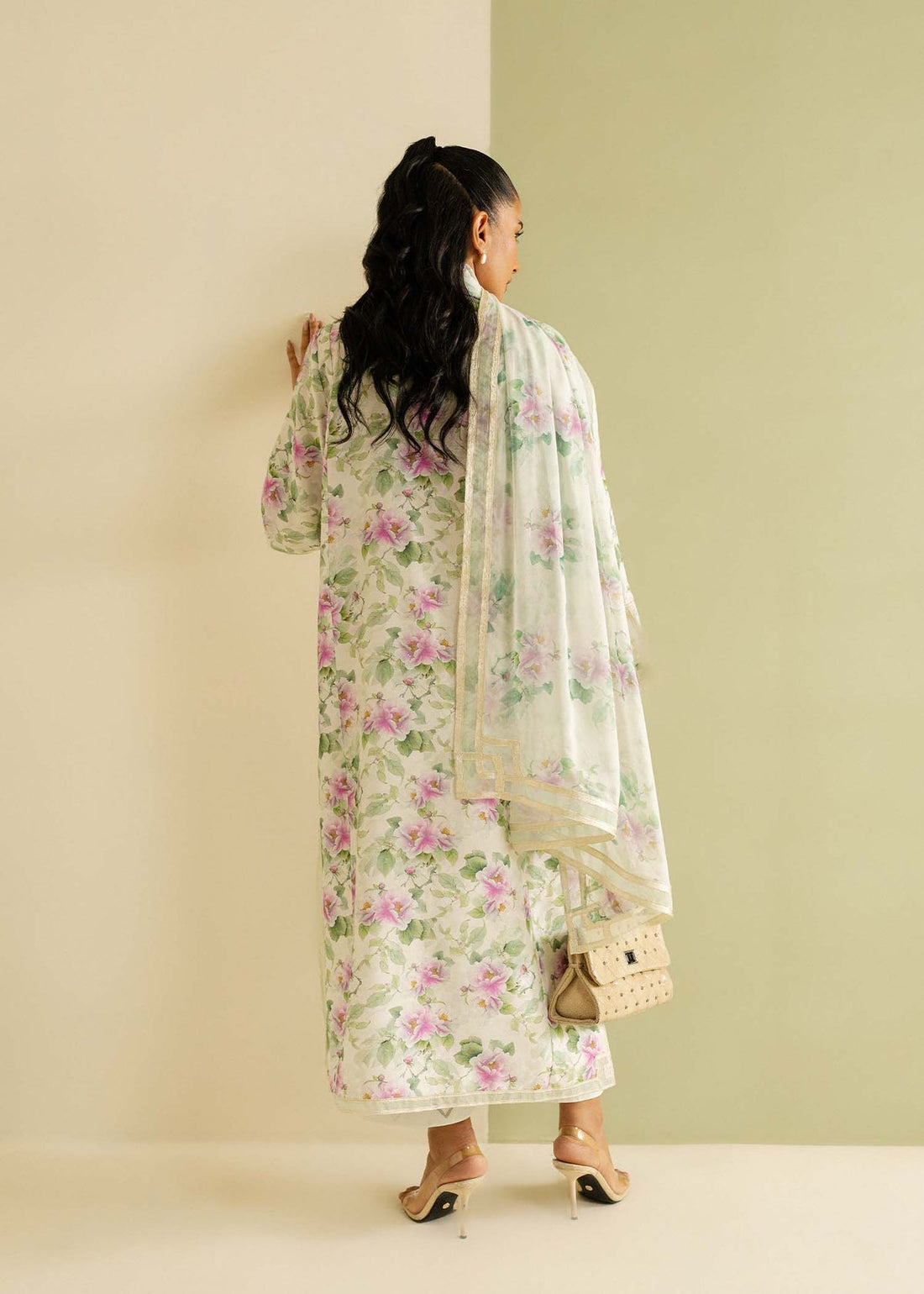 Mahgul | Ayanas Garden | Rose Reverie - by - Libasekhas UK - Registered Vendor of : Mahgul - 100% Original Designer Dresss