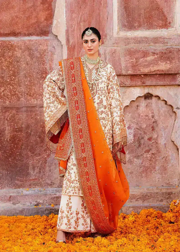 Akbar Aslam | Shadmani Luxury Formals 23 | Zartaj - by - Libasekhas UK - Registered Vendor of : Akbar Aslam - 100% Original Designer Dresss