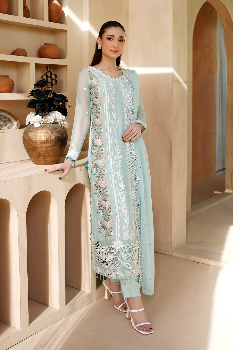Maryams | Afsaneh Luxury Chiffon | Zara - by - Libasekhas UK - Registered Vendor of : Maryams - 100% Original Designer Dresss